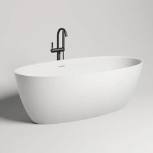 Ванна Salini Alda, 160 х 70 см, из искусственного камня S-Sense, белый глянцевый, 101914G