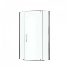 Душевой уголок Berges Wasserhaus Oxygen 061021 90х90 профиль хром Сильвер, стекло прозрачное