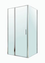 Душевой уголок Berges Legos LS-2 061045, 120 х 80 см, стекло прозрачное, профиль хром