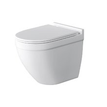 Подвесной унитаз Grossman, крышка микролифт, безободковый, белый, GR-4483S