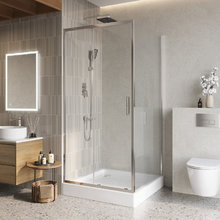 Душевой уголок BelBagno Luce LUCE-A-1-100/100-C-Cr, 100 х 100 см, стекло прозрачное, профиль хром