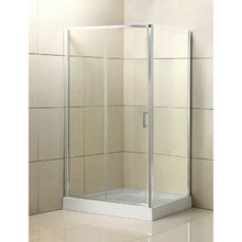 Душевой уголок BelBagno UNO, 110 х 80 х 185 см, стекло матовое, профиль хром, UNO-AH-1-110/80-M-Cr