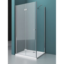 Душевой уголок BelBagno Albano, 70 х 90 х 195 см, стекло прозрачное, профиль хром, ALBANO-ASH-1-70/90-C-Cr