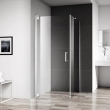 Душевой уголок BelBagno Marmi A-1-80-C-Cr, 80 х 80 х 195 см, профиль хром, стекло прозрачное