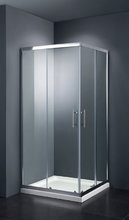 Душевой уголок Black&White Stellar Wind S102, 100 x 100 см, стекло прозрачное, профиль хром, 1021010