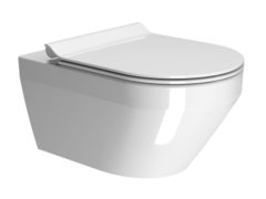 Подвесной унитаз GSI Pura 881611, безободковый, белый глянцевый