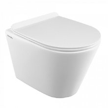 Подвесной унитаз безободковый Calipso CALRDSEi25 Iddis, крышка-сиденье с микролифтом