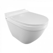 Подвесной унитаз Iddis Cloud CLORDSEi25, безободковый, крышка микролифт