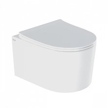 Подвесной унитаз Iddis Stone STORDSEi25 37 x 49 x 34 см безободковый, с сиденьем Soft Close