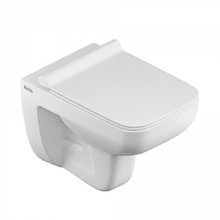 Подвесной унитаз безободковый vibe VIBRDSEi25 от Iddis, крышка-сиденье с микролифтом