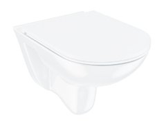 Подвесной безободковый унитаз Iddis Zodiac ZDCRDSEi25, крышка микролифт, белый
