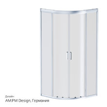 Душевой уголок Am.Pm Gem W90G-401-090WT 90 х 90 см, стекло прозрачное