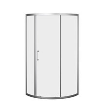 Душевой уголок Am.Pm Tender Solo Slide, 90 x 90 см, профиль хром матовый, стекло прозрачное, W45G-315-090TM