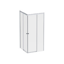 Душевой уголок Am.Pm X-Joy Square Slide, 90 x 90 см, стекло прозрачное, профиль хром матовый, W94G-403-9090-МТ