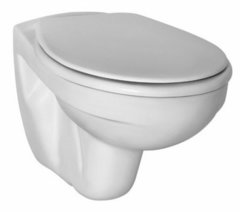 Подвесной унитаз Ideal Standard Ecco E876901-Eurovit без сиденья, белый