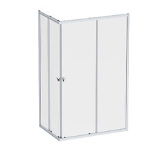 Душевой уголок Am.Pm Sunny W87G-403-12080-MT, 120 x 80 см, стекло прозрачное, профиль хром матовый