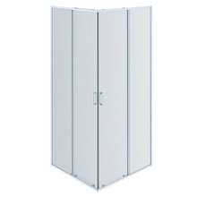 Душевой уголок Aquatek, 90 х 90 см, стекло прозрачное, профиль черный, AQ ARI KV09020BL