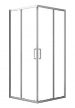 Душевой уголок Azario Seattle 90 x 90 см, стекло прозрачное, профиль хром, AZ-131 S A 90*90*195