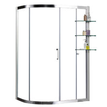 Душевой уголок Azario Victoria 90 x 120 см, стекло прозрачное, профиль хром, открывание левое, AZ-NNQ2131-1-L 900