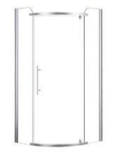 Душевой уголок Azario Edmonton 90 x 90 см, стекло прозрачное, профиль хром, AZ-NNC2231 900