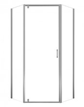 Душевой уголок Azario Dallas 90 x 90 см, стекло прозрачное, профиль хром, AZ-112P 90*90