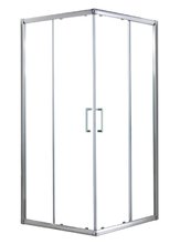Душевой уголок Azario Greenwood 90 x 90 см, стекло прозрачное, профиль хром, AZ-NNE1142 900