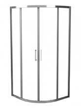 Душевой уголок Azario Ostin 100 x 100 см, стекло прозрачное, профиль хром, AZ-121 S А 100*100*195