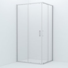 Душевое ограждение Iddis Zodiac ZOD6CS8i23 100 x 80 x 195 см стекло прозрачное, хром