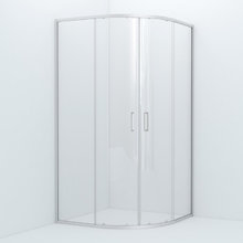 Душевое ограждение Iddis Zodiac ZOD6CR0i23 100 x 100 x 195 см стекло прозрачное, хром