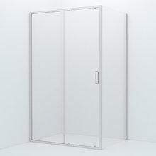 Душевое ограждение Iddis Zodiac ZOD6CS0i23 120 x 90 x 195 см стекло прозрачное, хром