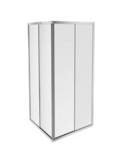 Душевой уголок Jacob Delafon Serenity E14A90-GA, 90 х 90 см, квадратный, профиль хром, стекло прозрачное