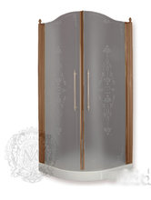 Душевой уголок Migliore Diadema 22710 90 х 90 х 185 см, стекло прозрачное