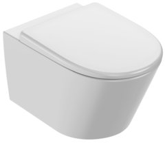 Подвесной унитаз Jacob Delafon Bastille, EDAB102-00, безободковый, белый