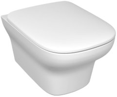 Подвесной унитаз Jacob Delafon Vox EDM102-00/E20142-00, безободковый, крышка микролифт