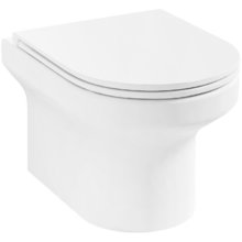 Подвесной унитаз Jacob Delafon Elite EDX114RU-00, безободковый, тонкое сиденье с микролифтом, белый