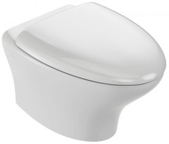 Подвесной безободковый унитаз Jacob Delafon Nouvelle Vague, быстросъёмная крышка микролифт, EDJ102-00/E20068-00