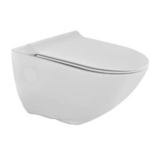 Подвесной унитаз Jaquar Continental, CNS-WHT-963UFSM, безободковый, крышка-сиденье микролифт