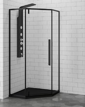 Душевой уголок RGW SV-81-B 32328100-14 100 х 100 см трапеция, черный