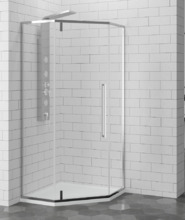 Душевой уголок RGW SV-81 32328199-11 90 х 90 см трапеция, хром