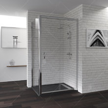 Душевой уголок RGW PA-145, 020814582-11, 120 x 80 см, дверь раздвижная, стекло прозрачное, профиль хром