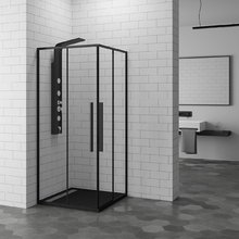 Душевой уголок RGW SV-31-B 32323199-14 90 х 90 см квадратный, черный