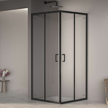Душевой уголок RGW PA-030B Passage 3508103088-14, 80 х 80 см, стекло прозрачное, профиль черный