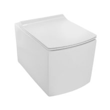 Подвесной унитаз Jaquar Kubix-F KUS-WHT-35953BI с крышкой-сиденьем микролифт