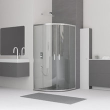 Душевой уголок RGW Classic CL-54, 80 х 80 см, стекло прозрачное, профиль хром, 32095488-11