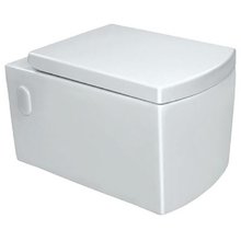 Подвесной унитаз Jaquar Kubix-F KUS-WHT-35951 с крышкой-сиденьем микролифт