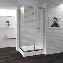 Душевой уголок RGW PA-31, 90 х 90 см, стекло прозрачное, профиль хром, 02083199-11