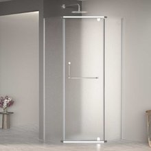 Душевой уголок RGW PA-081, 90 х 90 см, стекло матовое-сатинат, профиль хром, 35088199-21