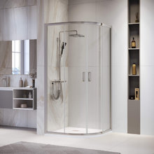 Душевой уголок RGW PA-52 Passage 03085200-11, 100 х 100 см, стекло прозрачное, профиль хром