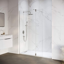 Душевой уголок RGW WA-050 (WA-002 + Z-070) Walk In 351005093-11, 120 x 90 см, распашная створка, стекло прозрачное, профиль хром