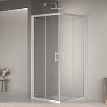 Душевой уголок RGW Passage PA-31, 80 х 80 см, стекло прозрачное, профиль хром, 02083188-11